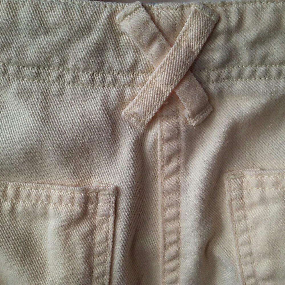Christopher & Banks jeans Sz 8P Yellow Denim pants - Picture 6 of 8